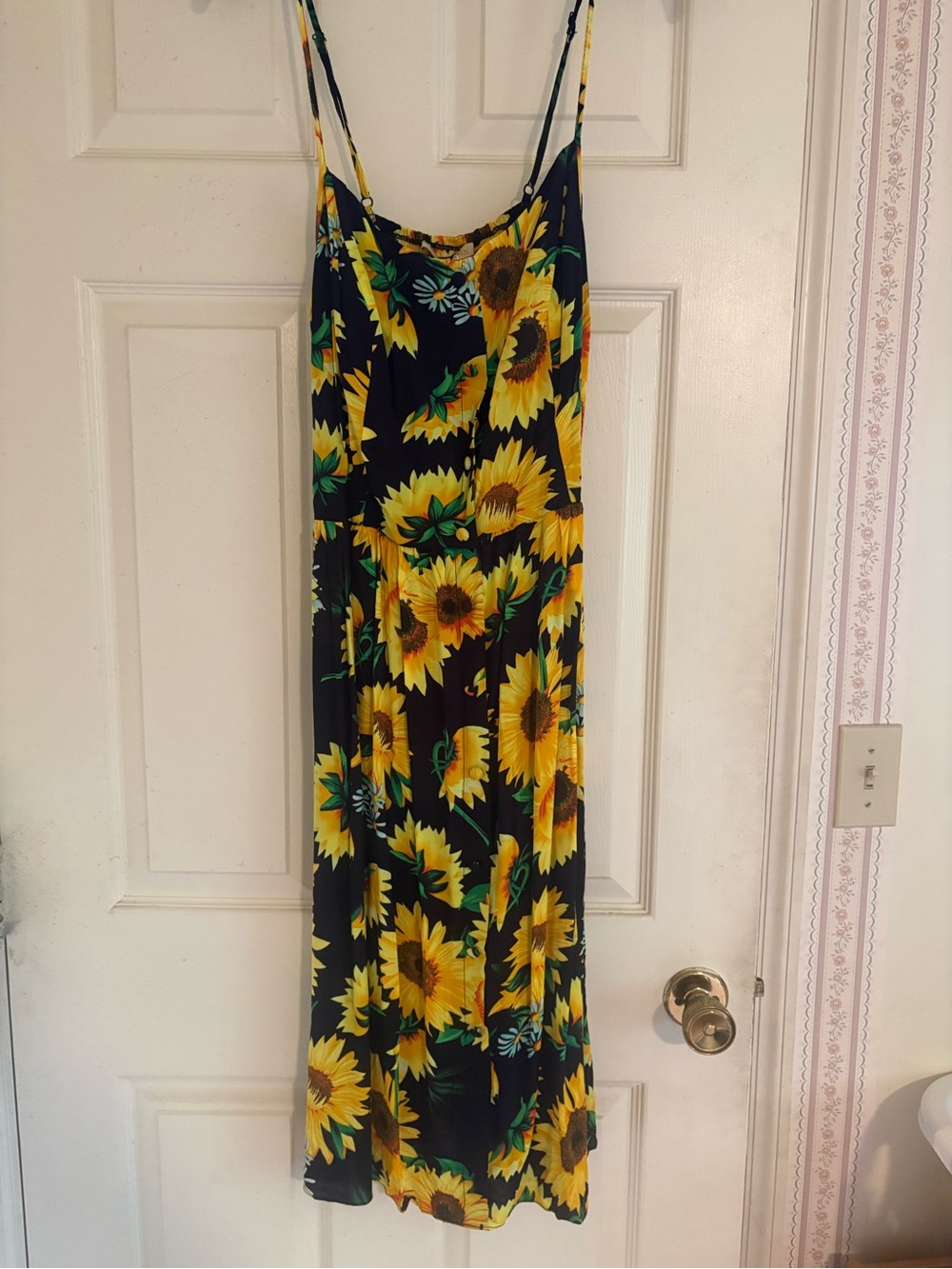 Floral Sunflower Summer Dress